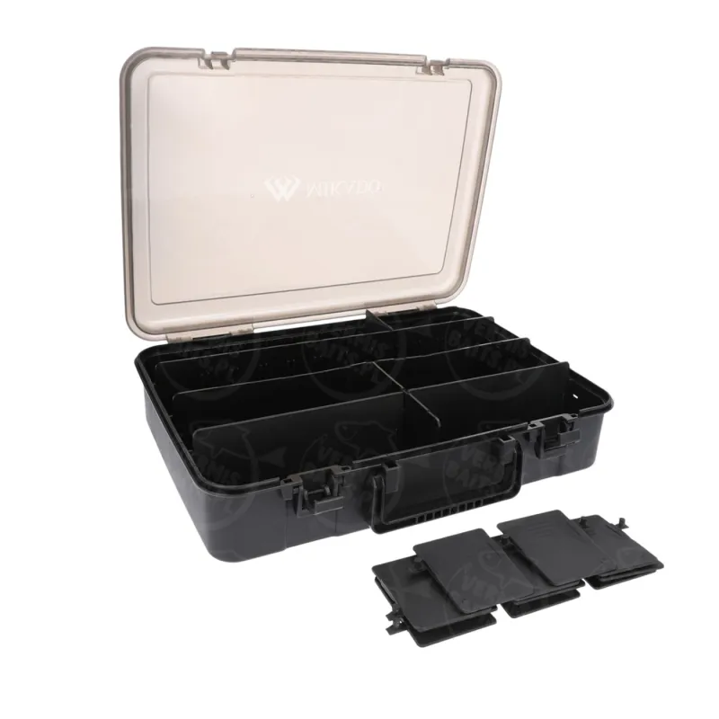 Skrzynka Wędkarska Mikado 057 – jednopoziomowa, regulowana, kompaktowa