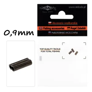 Tulejki Zaciskowe Podwójne Mikado 0.9 mm (20 szt.) – trwałe i pewne połączenie