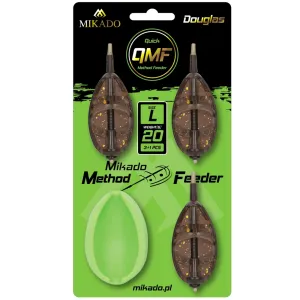 Zestaw koszyków Method Feeder Douglas Q.M.F. L 3x40g