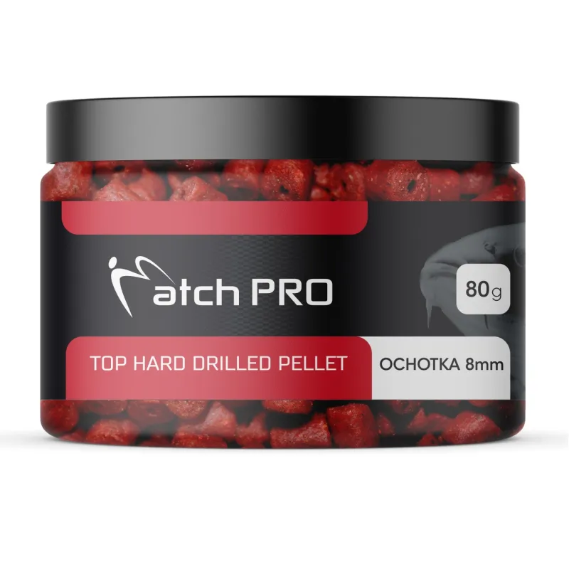 Pellet haczykowy MatchPro Hard Ochotka 8mm – twardy pellet na karpie i leszcze