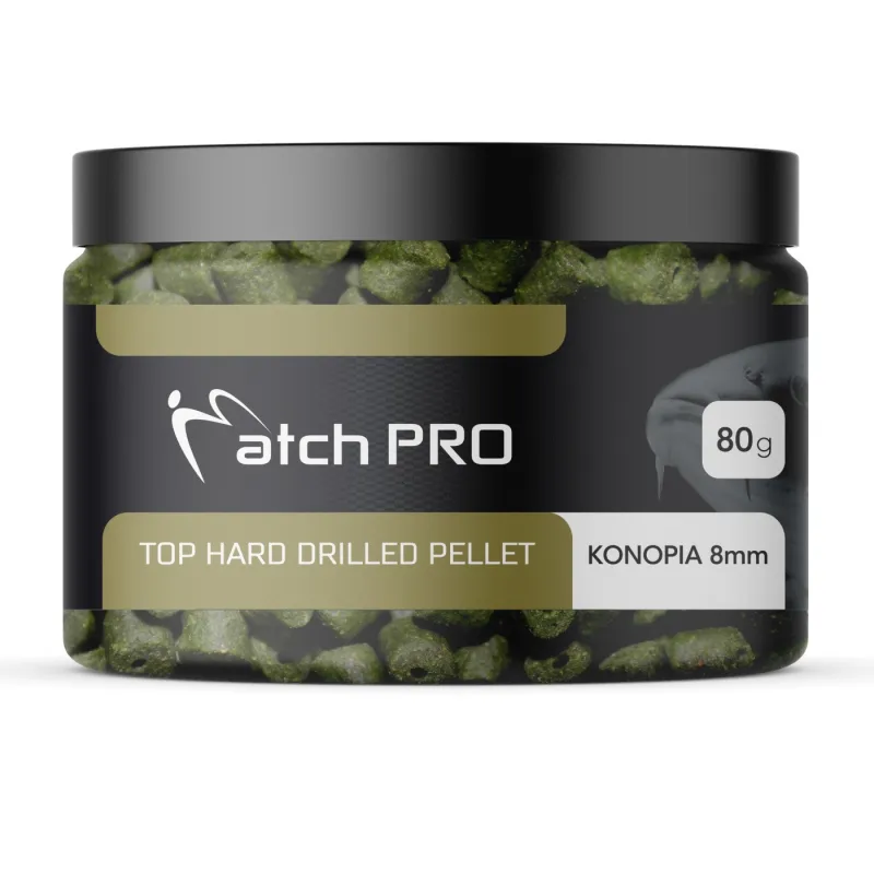 Pellet haczykowy MatchPro Hard Konopia 8mm – twardy pellet o aromacie konopi