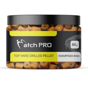 Pellet haczykowy MatchPro Hard Kukurydza 8mm – twardy pellet na karpie i leszcze