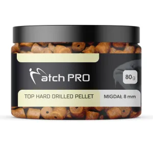Pellet haczykowy MatchPro Hard Migdał 8mm – twardy pellet na karpie i leszcze