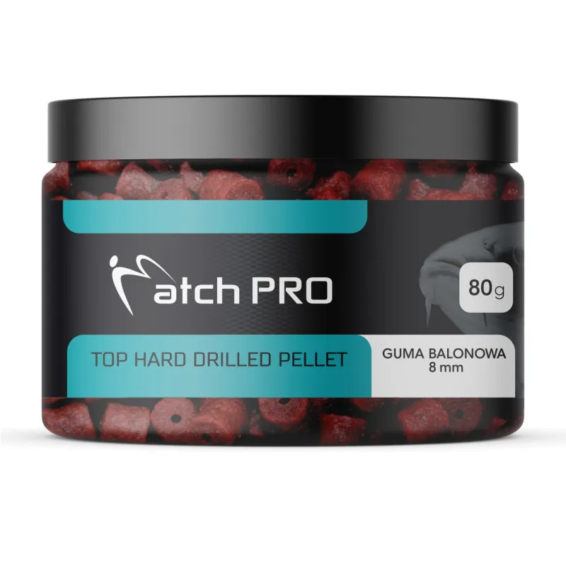 Pellet haczykowy MatchPro Hard Guma Balonowa 8mm – twardy pellet na karpie i amury