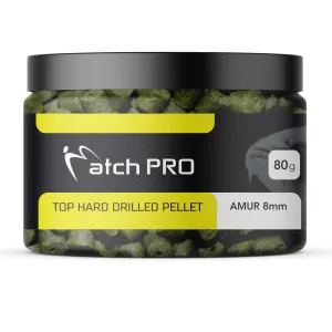 Pellet haczykowy MatchPro Hard Amur 8mm – twardy pellet na amury i karpie