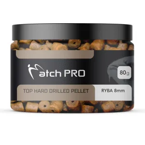 Pellet haczykowy MatchPro Hard Ryba 8mm – twardy pellet na karpie i jesiotry