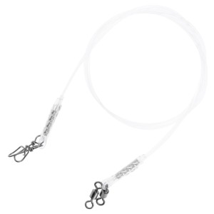 Przypon fluorocarbonowy Mikado JAWS Light 45cm / 8kg – niewidoczny i wytrzymały