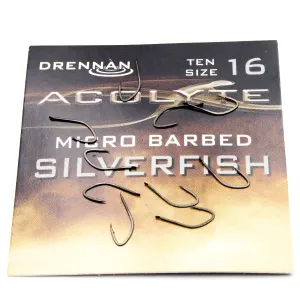 Haczyki Drennan Acolyte Silverfish Nr 16 – mocne, cienkie i precyzyjne