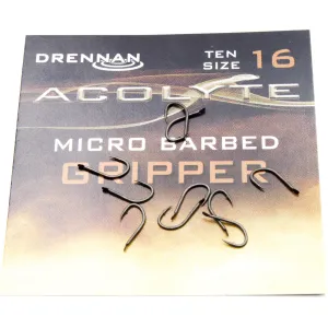 Haczyki Drennan Acolyte Gripper Nr 16 – najmocniejsze haki z powłoką PTFE