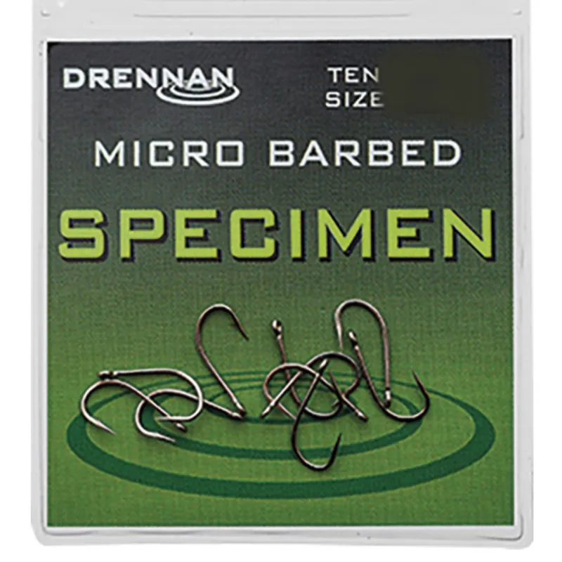 Haczyki Drennan Specimen Nr 16 – precyzyjne haczyki do średnich i dużych ryb