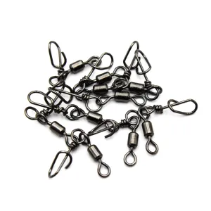 Krętlik rolkowy z agrafką Mikado XS – 9 kg | zestaw 10 sztuk