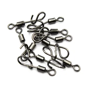 Krętlik rolkowy z agrafką Mikado M – 18 kg | zestaw 10 sztuk