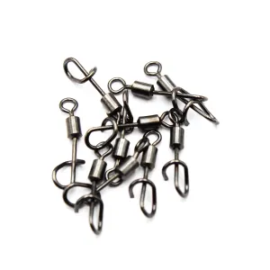 Krętlik rolkowy z agrafką Mikado S – 9 kg | zestaw 10 sztuk