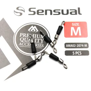 Mikado Szybkozłączka z krętlikiem rozm. M – 5 sztuk