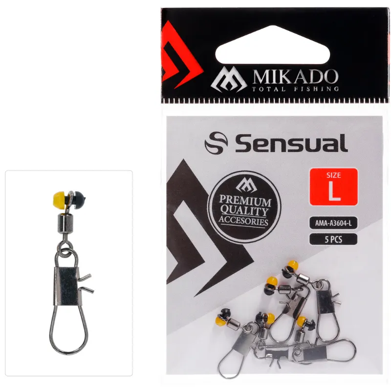 System mocowania wagglera Mikado A3604 L – czarny nikiel