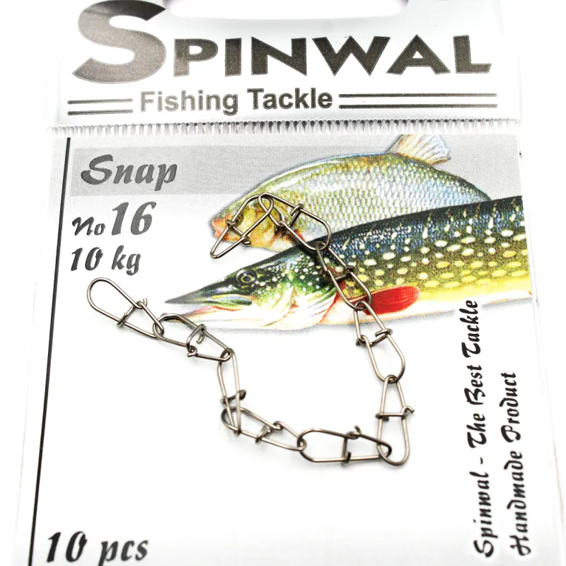 Spinwal Agrafka spinningowa 16 – 10 kg – mocna agrafka do średniego spinningu