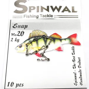 Spinwal Agrafka nr 20 – 2 kg – ultralekka agrafka do mikrozestawów