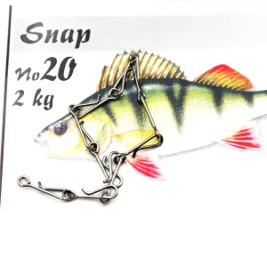 Spinwal Agrafka nr 20 – 2 kg – ultralekka agrafka do mikrozestawów