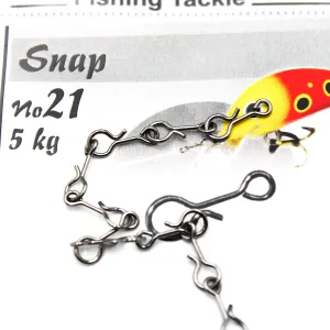 Spinwal Agrafka nr 21 – 5 kg – mała, mocna agrafka do lekkiego spinningu