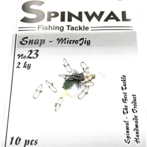 Spinwal Agrafka nr 23 – 2 kg – ultralekka agrafka do mikrozestawów