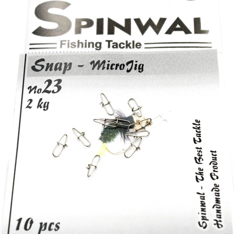 Spinwal Agrafka nr 23 – 2 kg – ultralekka agrafka do mikrozestawów