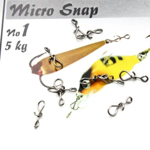 Spinwal Mikro Snap nr 1 – 5 kg – mini agrafka do ultralekkiego spinningu