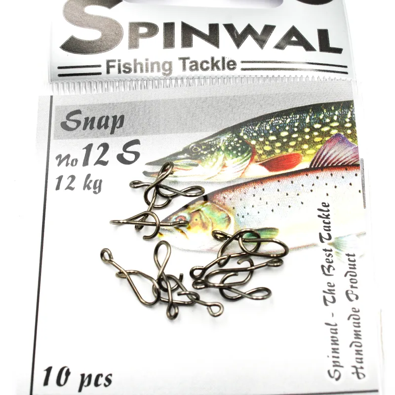 Spinwal Agrafka 12 S – 12 kg – mocna agrafka do spinningu i feedera