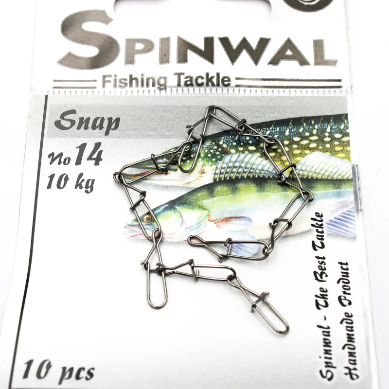 Spinwal Agrafka nr 14 – 10 kg – mocna agrafka do lekkiego spinningu