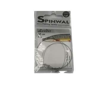Spinwal Przypon wolframowy 30 cm 9 kg – mocny przypon na szczupaka i sandacza
