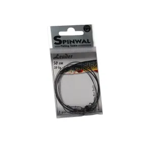 Spinwal Przypon wolframowy 50 cm 20 kg – mocny przypon na duże drapieżniki