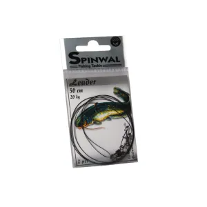 Spinwal Przypon wolframowy 50 cm 20 kg SUM – mocny przypon na suma i szczupaka