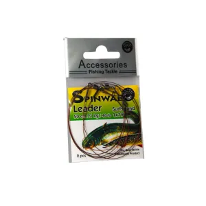 Spinwal Przypon Surfstrand 50 cm 21 kg – stalowy przypon do spinningu