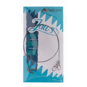 Przypon wolframowy Mikado JAWS Extralight 25cm / 2,5kg – finezja i skuteczność