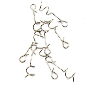 Wkręt z Klipsem do Haczyka Offset Jaws M 20mm (8 szt.) | Mikado