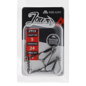 Dozbrojka Jaws Wkręt oraz Pin 5cm 24kg (2 szt.) | System do przynęt miękkich