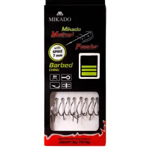 Przypony Mikado z igłą 12 0,23mm HMFB12I – przypony do method feedera