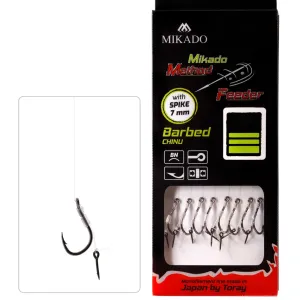 Przypony Mikado z igłą 4 0,28mm HMFB12I – mocne przypony do method feedera