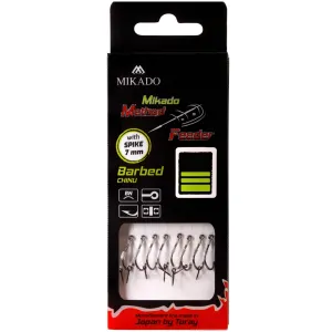 Przypony Mikado z igłą 14 0,20mm HMFB12I – finezyjne przypony do method feedera