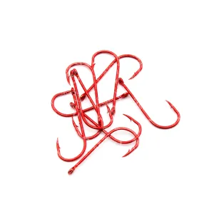 Haczyki Mikado Sensual Round nr 10 RED 10szt.