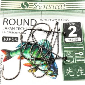 Haczyki Mikado Sensual Round nr 2 BN 10szt.