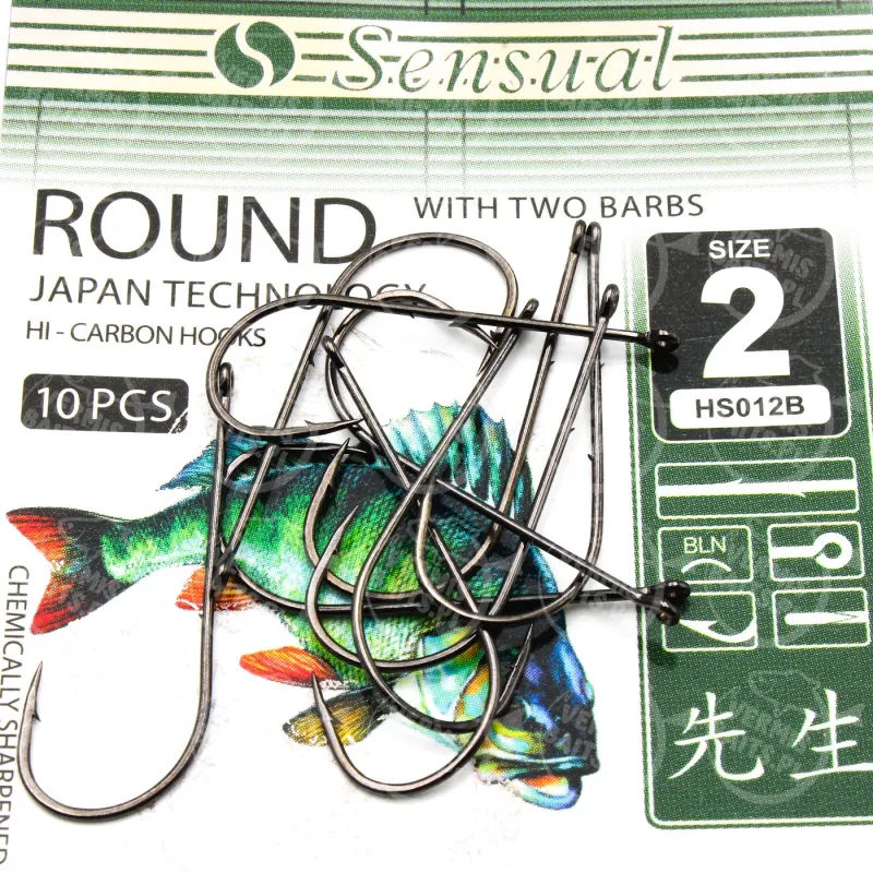 Haczyki Mikado Sensual Round nr 2 BN 10szt.