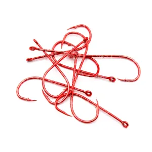 Haczyki Mikado Sensual Round nr 6 RED 10szt.