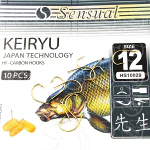 Haczyki Mikado Sensual Keiryu nr 12 GOLD