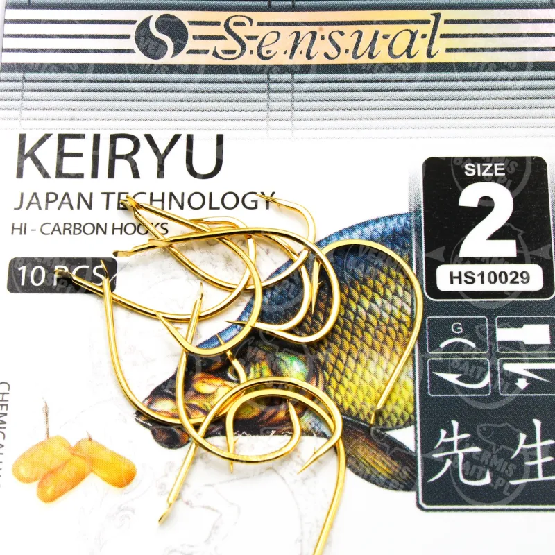 Haczyki Mikado Sensual Keiryu nr 2 GOLD