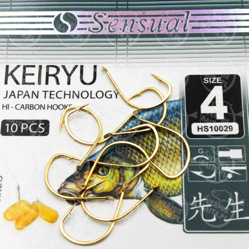 Haczyki Mikado Sensual Keiryu nr 4 GOLD