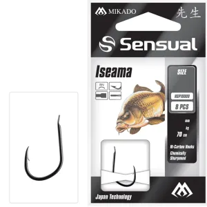 Gotowe Przypony Mikado Sensual Iseama nr 2 / 0.22 mm – najmocniejsze przypony na duże karpie