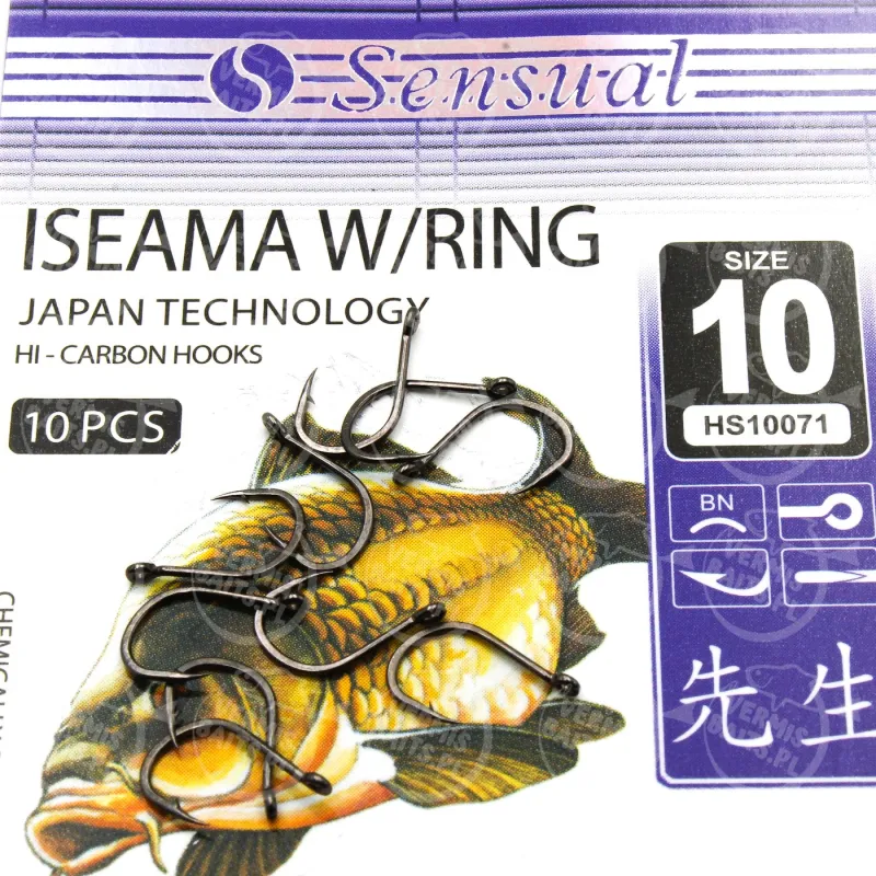 Haczyki Sensual Mikado Iseama W/Ring nr 10