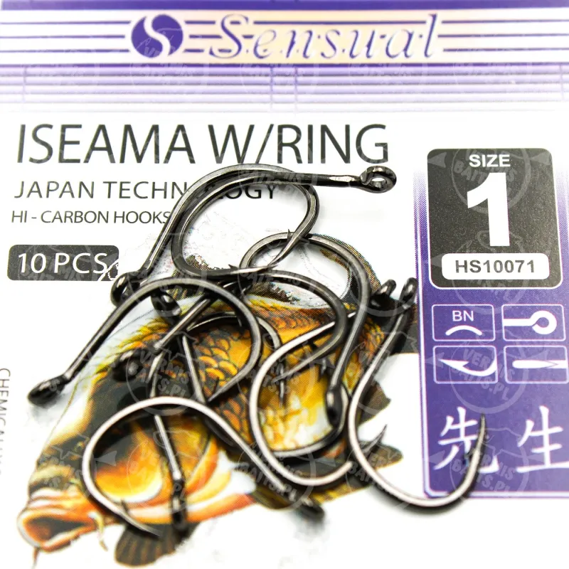 Haczyki Sensual Mikado Iseama W/Ring nr 1