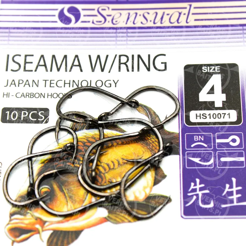 Haczyki Sensual Mikado Iseama W/Ring nr 4