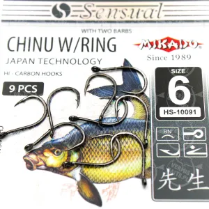 Haczyki Sensual Mikado Chinu Ring nr 6 BN